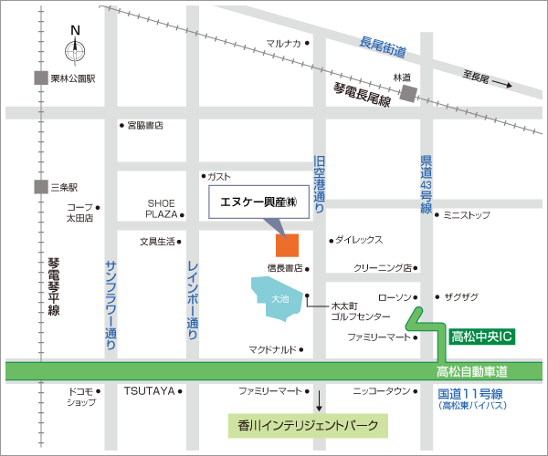 アクセスマップ